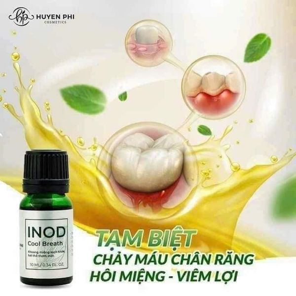 Hơi thở thơm mát tự tin mở lời Serum Inod Cool Breath