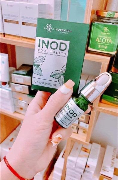 Hơi thở thơm mát tự tin mở lời Serum Inod Cool Breath