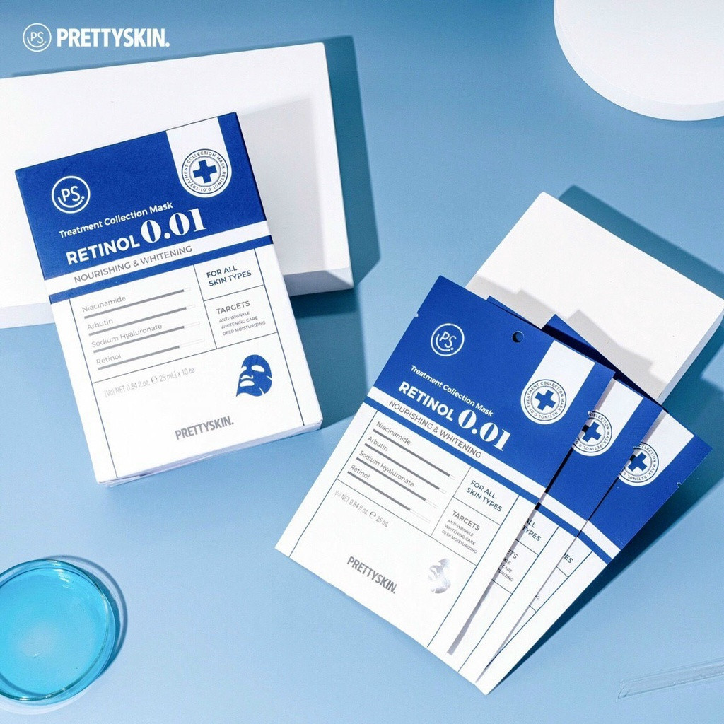 Pretty Skin Treatment Collection Mask Retinol 0.01