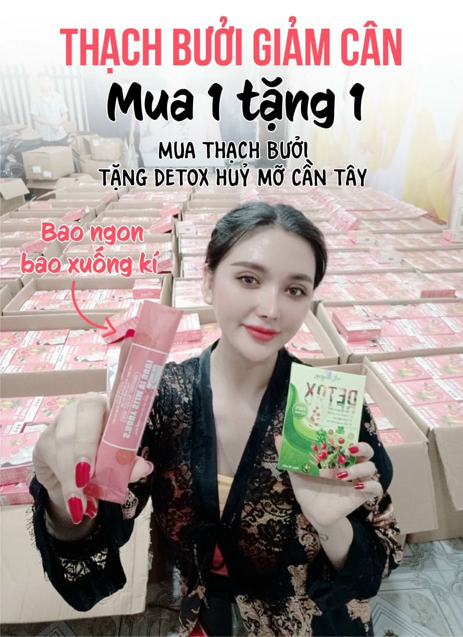 Thạch Bưởi Hồng Giảm Cân S