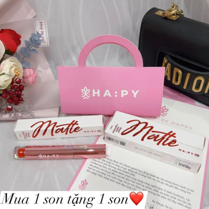 Son happy Siêu Lì Hapy Matte Lipcream