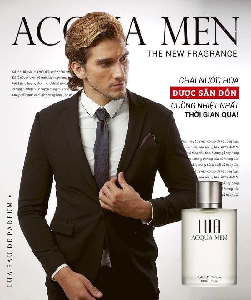 Khởi đầu ngày mới với hương nước Hoa Acqua Men theo phong cách riêng của bạn