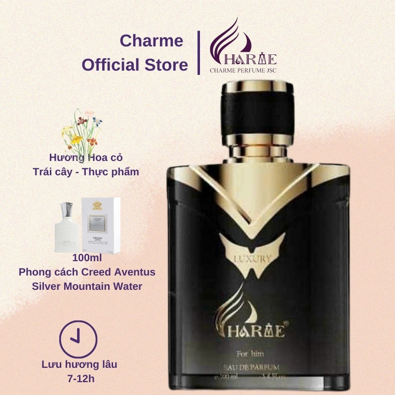 Charme Luxury là sản phẩm nước hoa dành cho nam của thương hiệu Charme Perfume