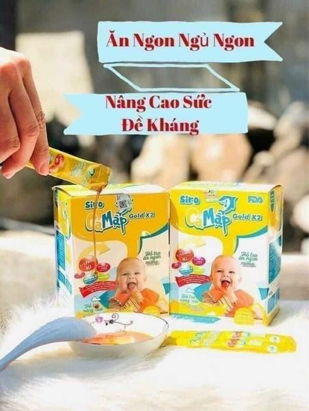 Siro Cá Mập Gold x2 là thực phẩm chức năng giúp cho trẻ ăn ngon