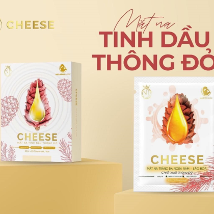 Mặt Nạ Tinh Dầu Thông Đỏ Cheese NT