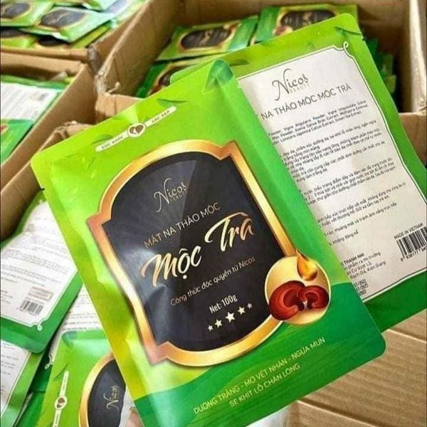 Mặt nạ thảo mộc mộc trà  đông y gia truyền Nicos