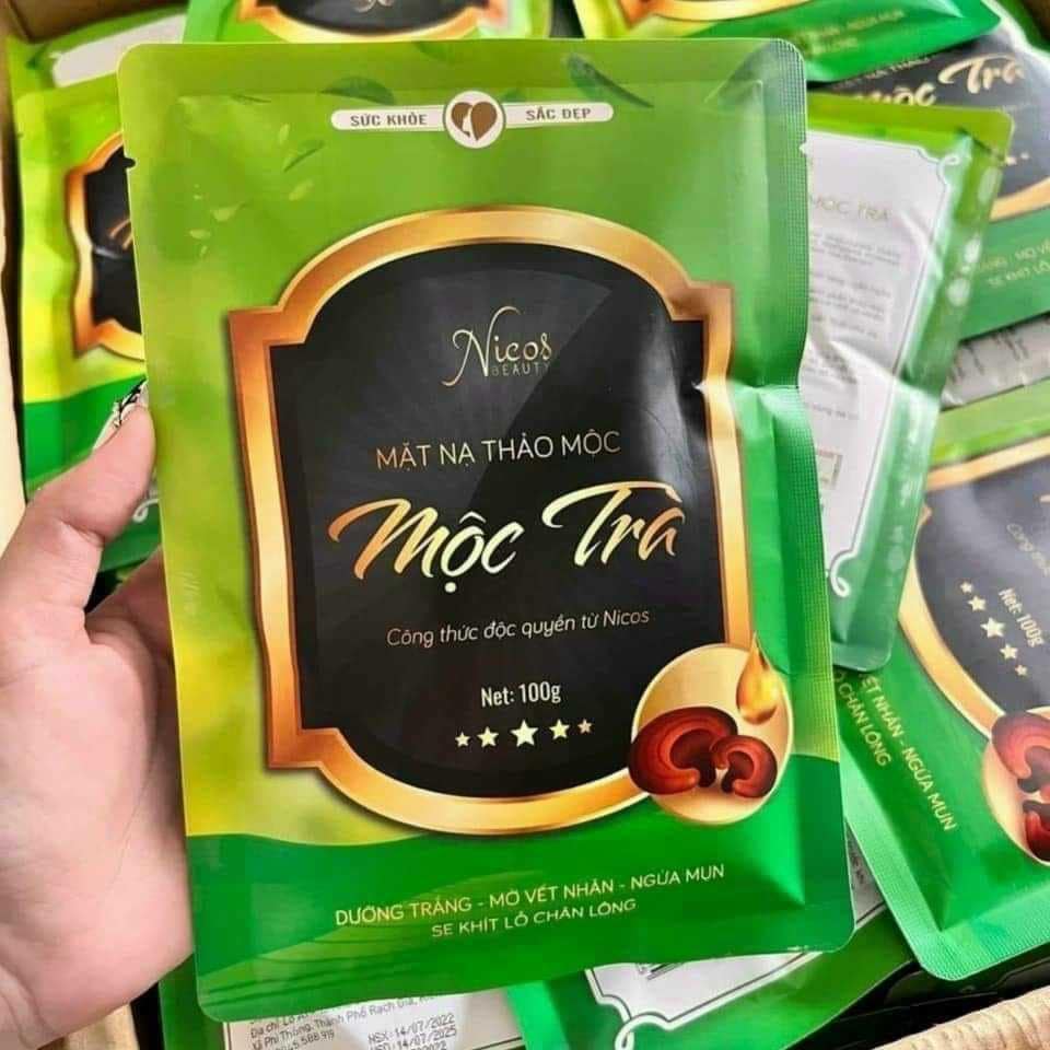 Mặt nạ thảo mộc mộc trà  đông y gia truyền Nicos