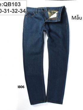 Jeans dài nam ống rộng thanh lịch