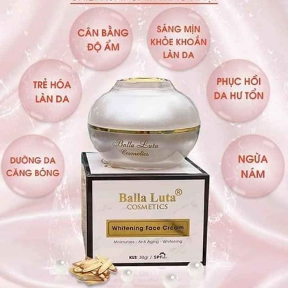 Kem Face Nâng Cơ Balla Luta Whitening Face Cream chính hãng