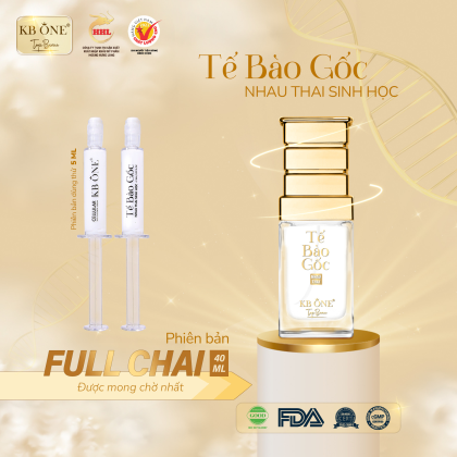 Serum Tế Bào Gốc Nhau Thai Sinh Học KB One Top Beau chính hãng