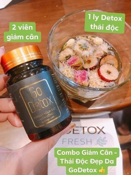 Trà giảm cân GO DETOX có thần thánh quá không