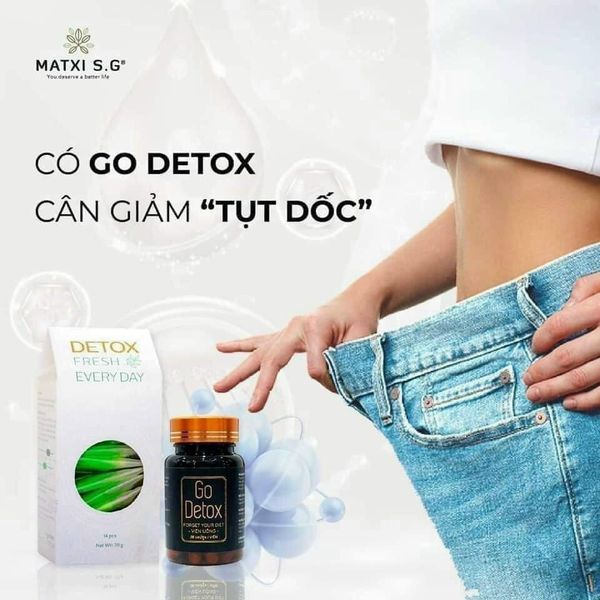 Trà giảm cân GO DETOX có thần thánh quá không