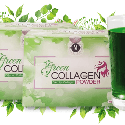 Diệp lục collagen giúp đem đến khả năng làm tăng thể trạng của cơ thể, giúp làn da trở nên đẹp hơn