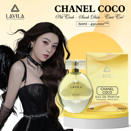 Nước hoa Lavila Chanel Coco phong cách nữ tính sành điệu tươi trẻ 6