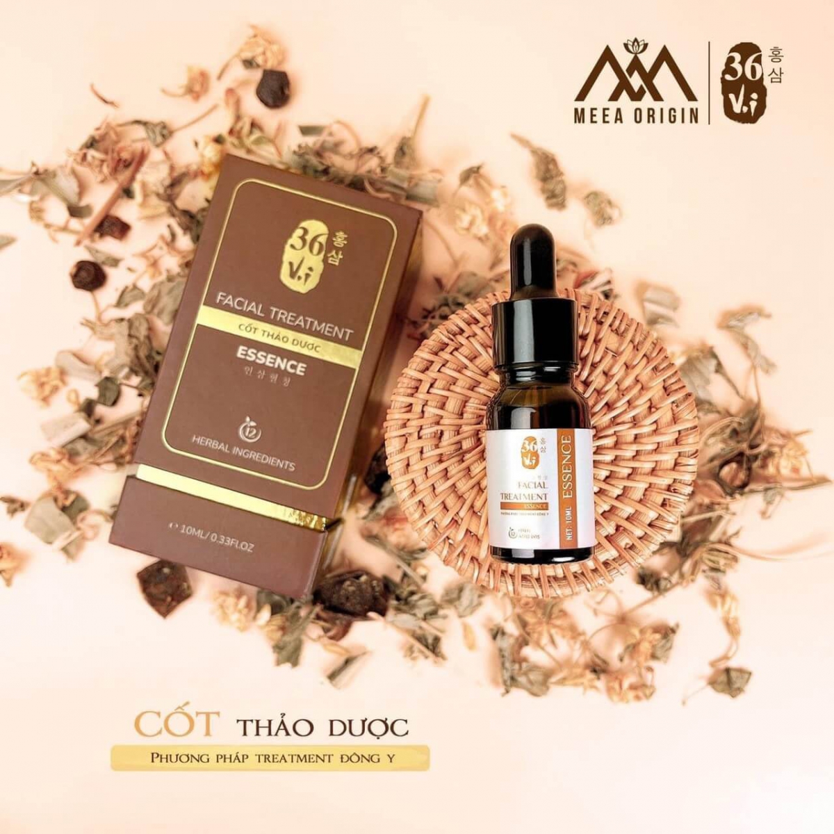 Serum Cốt Huyết Thanh Thảo Dược 36 Vị Full 10ml MeeA Origin