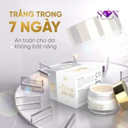 Kem Face SON Trắng Mẫu Mới Nhất Dưỡng Trắng Da