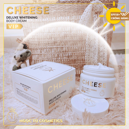 Kem Body Phô Mai Cheese Deluxe Whitening Chính Hãng Ngọc Tú Cosmetics