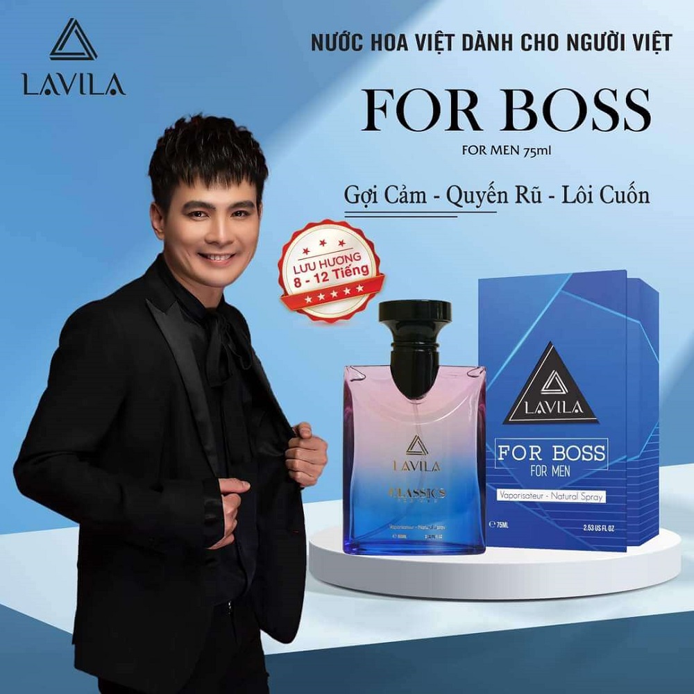 Nước Hoa Nam Lavila For Boss 75ml  một trong những phụ kiện không thể thiếu của các quý ông hiện đại