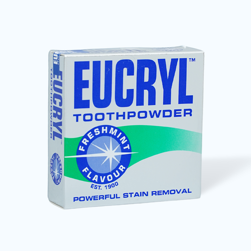 Bột Hỗ Trợ Tẩy Trắng Răng EUCRYL Toothpowder hũ 50g  Mang đến cho bạn hơi thở thơm mát và nụ cười trắng sáng tự nhiên