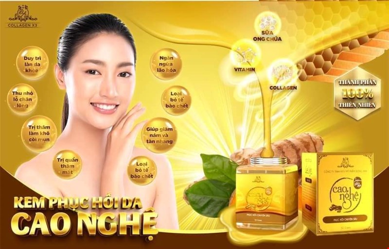 Cao Nghệ Collagen X3 Mỹ Phẩm Đông Anh  cho làn da mềm mại mịn màng và sáng hồng