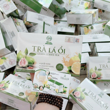 Trà Lá Ôỉ I Hộp 25 Gói hỗ trợ thanh lọc thải mỡ MARIA PHARMA