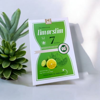 Kẹo Dẻo Hỗ Trợ Giảm Mỡ Lim or Slim EZ Beauty Hộp 7 Viên