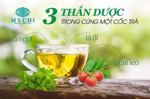 Trà Lá Ôỉ giảm cân  MYCHI được sản xuất theo công nghệ hiện đại  đảm bảo vệ sinh an toàn thực phẩm