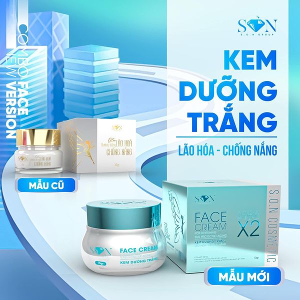 Khám phá bí quyết cho làn da không tuổi với Combo Face New Version từ Son