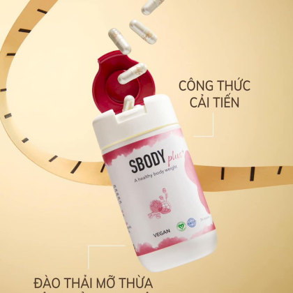 Sbody Plus là dòng giảm cân công thức mới đến từ thương hiệu Sbody,