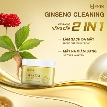 Combo tái tạo da sâm vàng MQ Skin giúp xóa sạch các vết nám tàn nhang da không đều màu