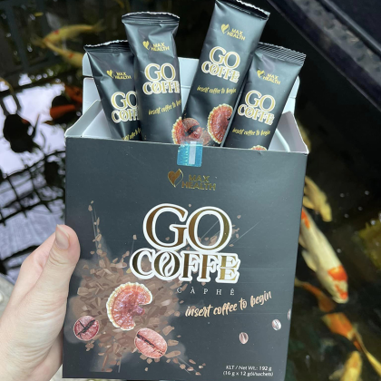 Cà Phê Giảm Cân Go Coffee Max Health Hộp Lớn 12 Gói