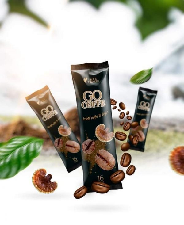 Cà Phê Giảm Cân Go Coffee Max Health Hộp Lớn 12 Gói