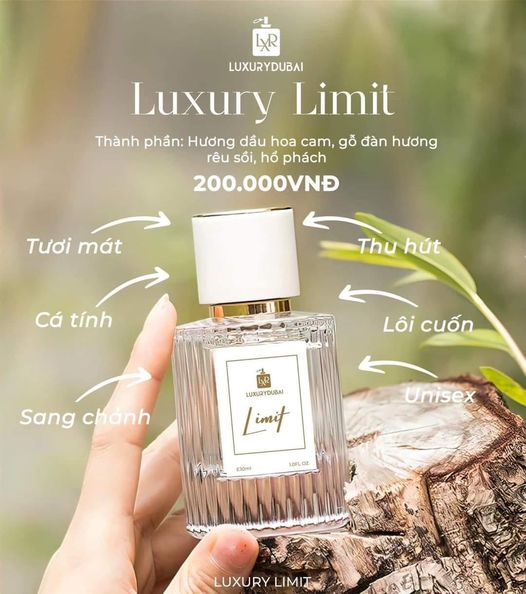 LuXuRy Limit phiên bản mới nhất của thương hiệu LuXuRy DuBai