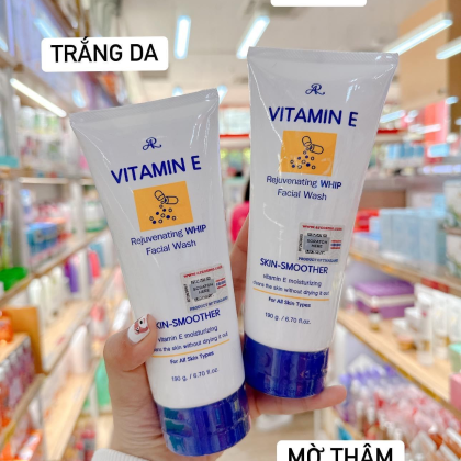 Sữa Rửa Mặt Vitamin E Aron Thái Lan 190g