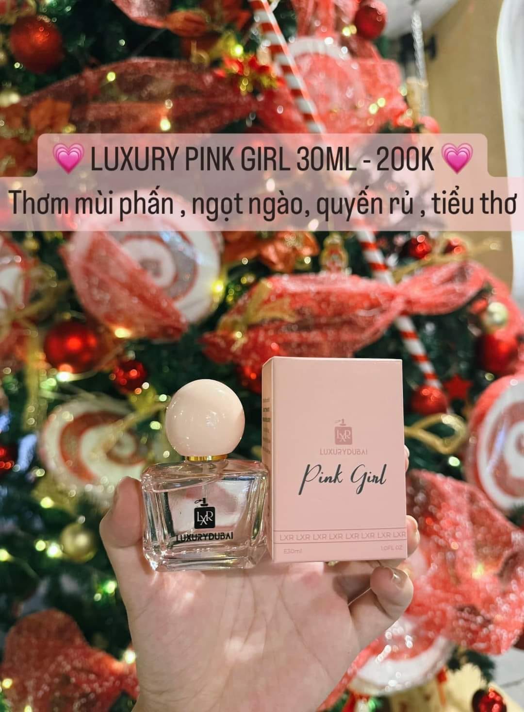 Nước Hoa Nữ Luxury Dubai Pink Girl 30ml