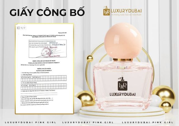 Nước Hoa Nữ Luxury Dubai Pink Girl 30ml