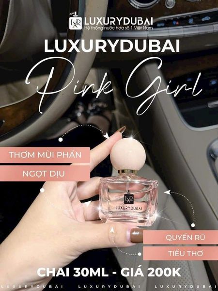 Nước Hoa Nữ Luxury Dubai Pink Girl 30ml