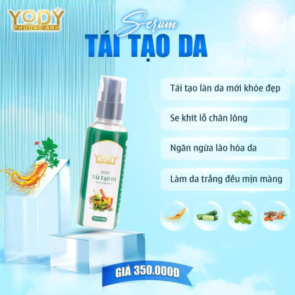 Serum Thảo Dược Tái Tạo Da Yody White Phương Anh 80ml