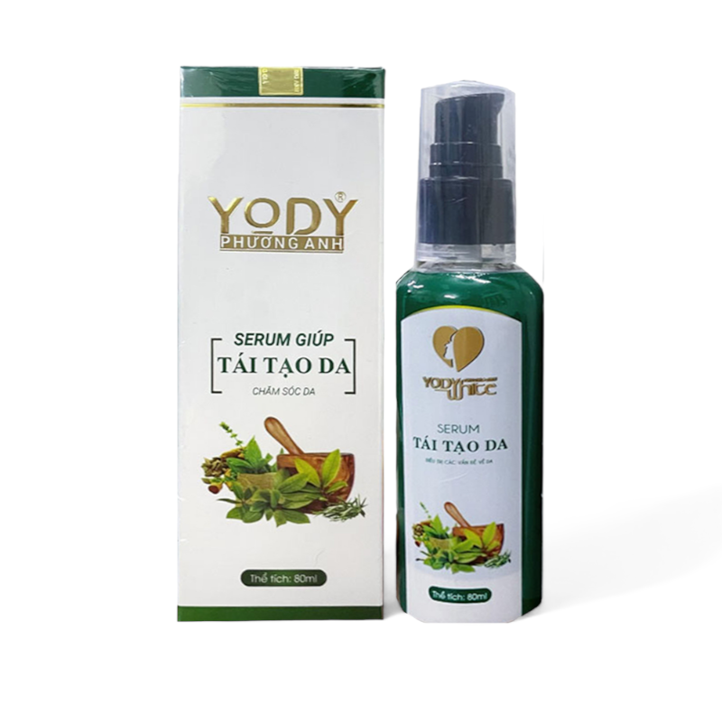 Serum Thảo Dược Tái Tạo Da Yody White Phương Anh 80ml