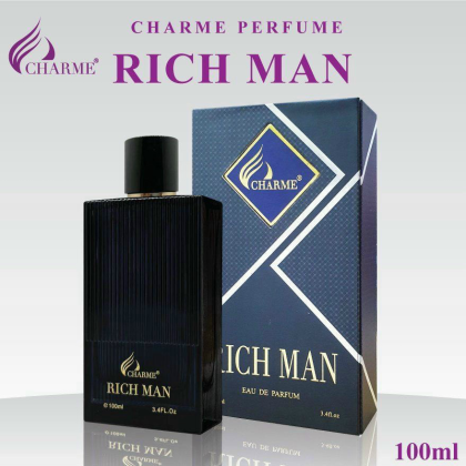 Nước Hoa Charme Rich Man là một mùi hương sang trọng bật nhất của CHARME cho phái mạnh