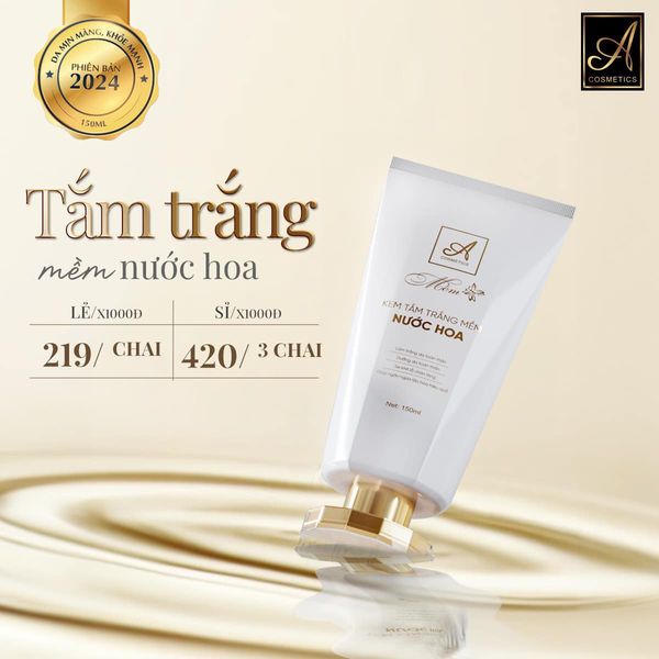 Tắm Trắng Mềm Hương Nước Hoa  Làn Da Trắng Sáng Hương Thơm Quyến Rũ