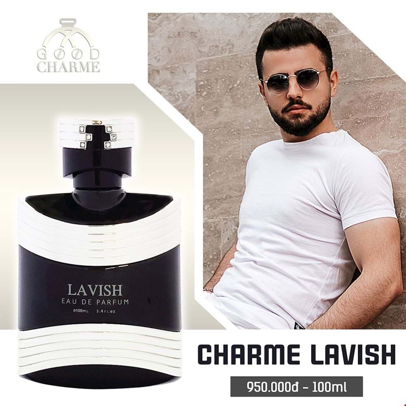 Nước hoa Charme Lavish dành cho nam từ 18 tuổi trở lên mang phong cách quý tộc