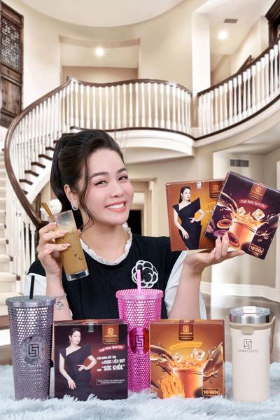 Cà phê nấm Linh chi Laura Coffe Laura Sunshine Nhật Kim Anh