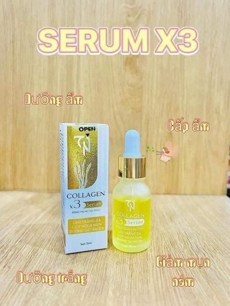 Serum Nám Collagen X3 Đông Trùng Hạ Thảo Mỹ Phẩm Đông Anh