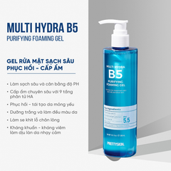 Gel Rửa Mặt PrettySkin Multi Hydra B5 Purifying Foaming Gel