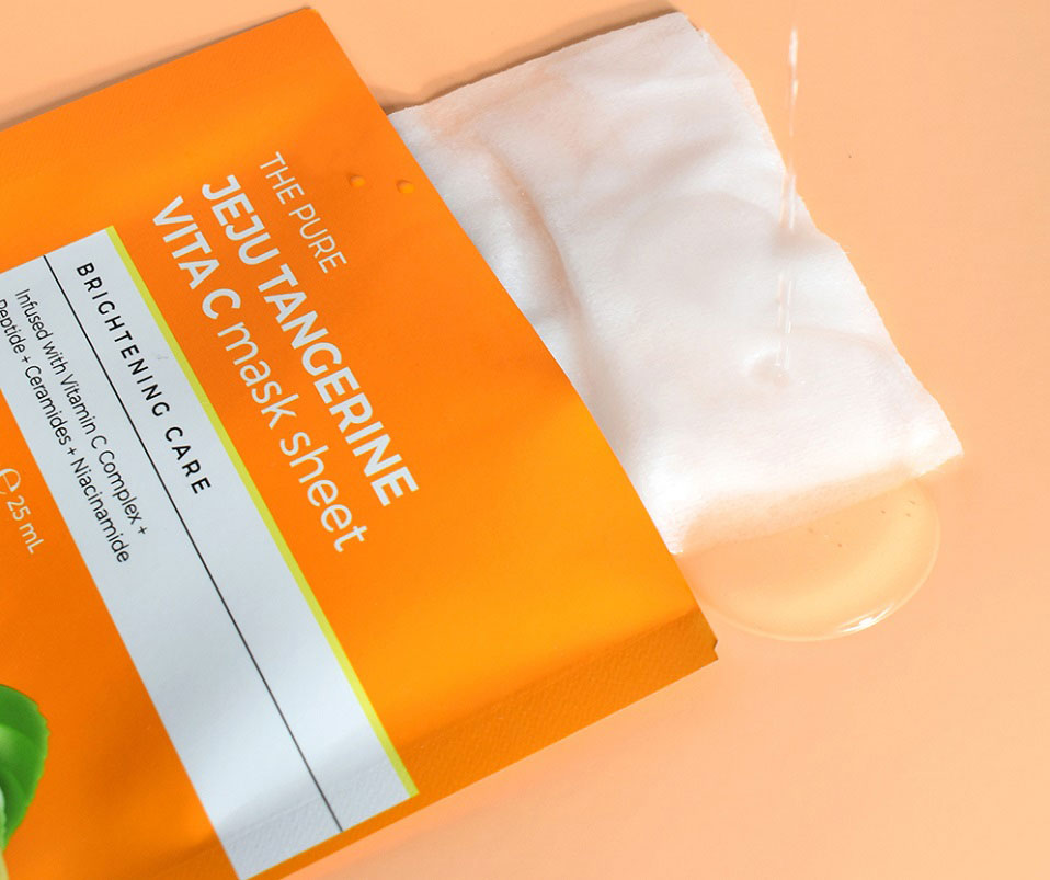 Mặt Nạ Vitamin C Prettyskin Jeju Tangerine