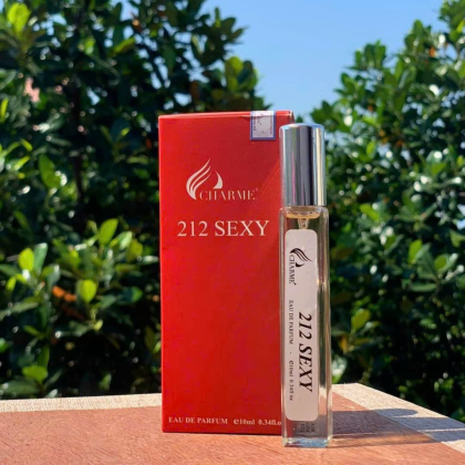 Nước hoa Charme 212 Sexy 10ml đem đến cho quý ông sự nồng ấm và hấp dẫn của mùi hương gỗ cổ điển