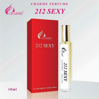 Nước hoa Charme 212 Sexy 10ml đem đến cho quý ông sự nồng ấm và hấp dẫn của mùi hương gỗ cổ điển