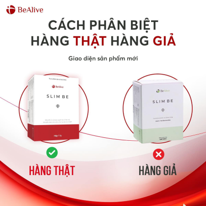 Giảm Cân Slim Be BeAlive Phiên Bản mới Hộp 30 viên