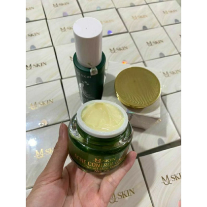 Combo Cao Mụn Sâm Vàng MQ Skin Phục hồi dưỡng trắng mịn da